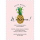 Light Pink Pineapple Moving Announcements Image 5 of 6